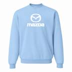 Men’s Mazda Car Crewneck Sweatshirt | Color: Sky Blue | Front