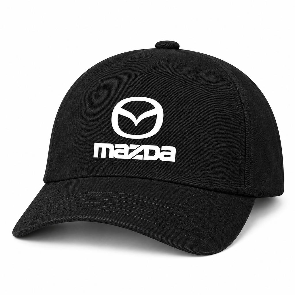 Mazda dad cap | Color: Black | Image 2