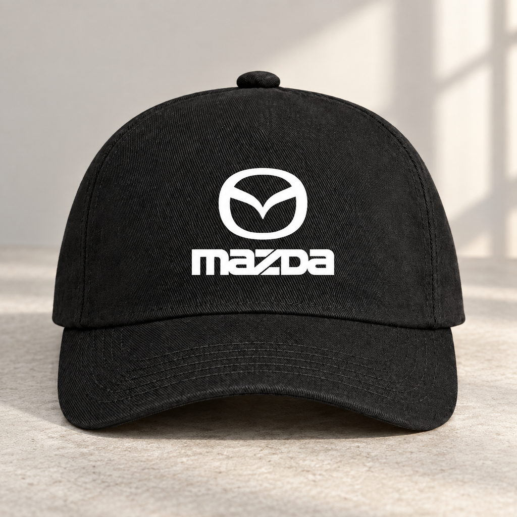 Mazda dad cap | Color: Black | Image 5