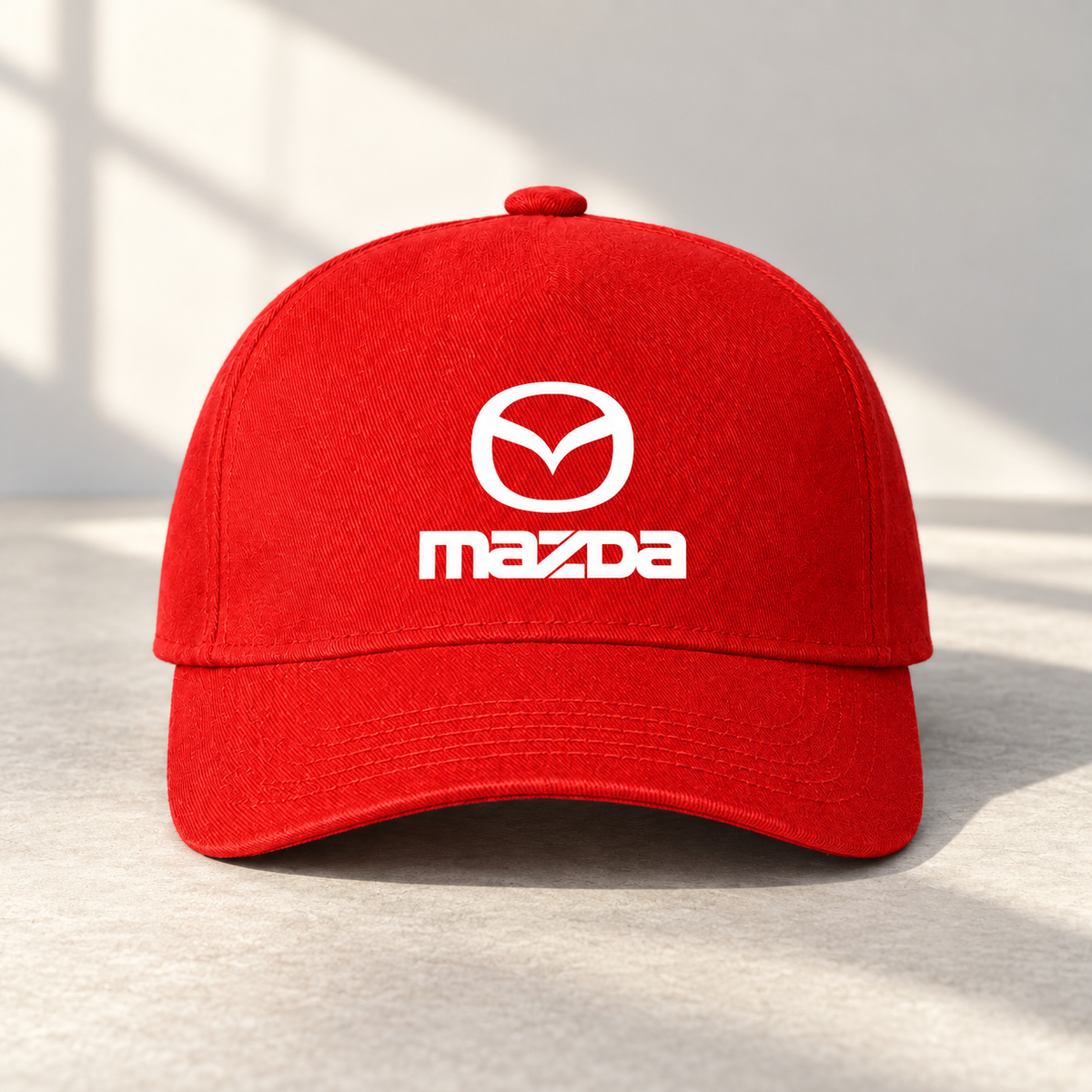 Mazda dad cap | Color: Red | Image 5