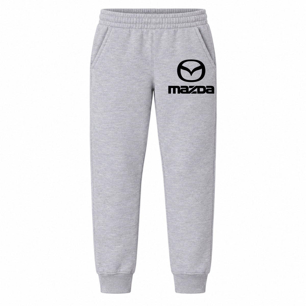 Mazda youth jogger sweatpants in Grey, Youth Large ages 10–12