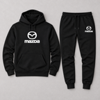 Mazda hoodie joggers set | Color: Black | Image 4