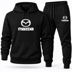 Mazda hoodie joggers set | Color: Black | Image 5