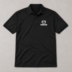 Mazda dry blend polo | Color: Black | Image 4
