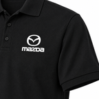 Mazda dry blend polo | Color: Black | Image 5