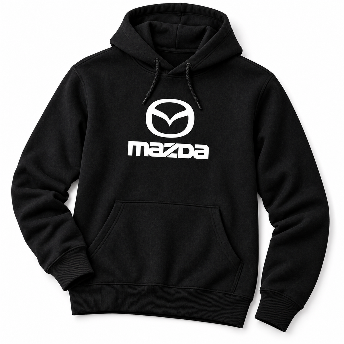 Mazda pullover hoodie Angle | Color: Black |