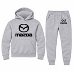 Mazda youth hoodie jogger set, Sports Grey, Youth Large ages 10–12