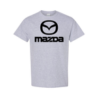 Youth Kids Mazda Car Cotton T-Shirt | Color: Gray | Main