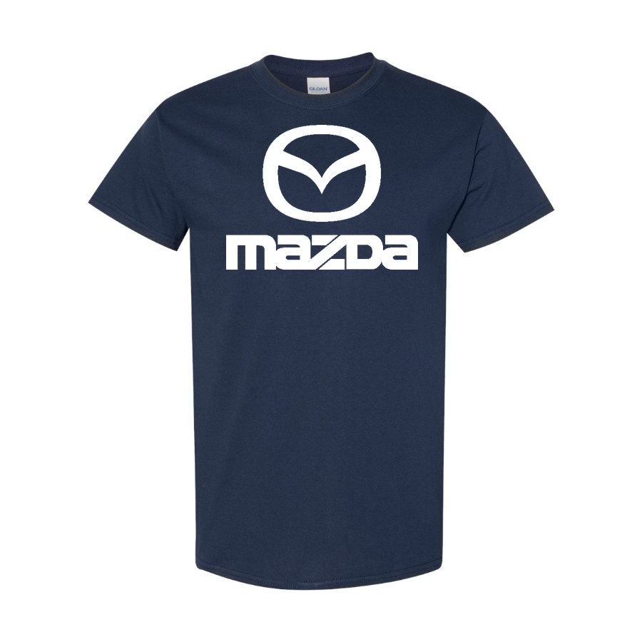 Youth Kids Mazda Car Cotton T-Shirt | Color: Navy | Main