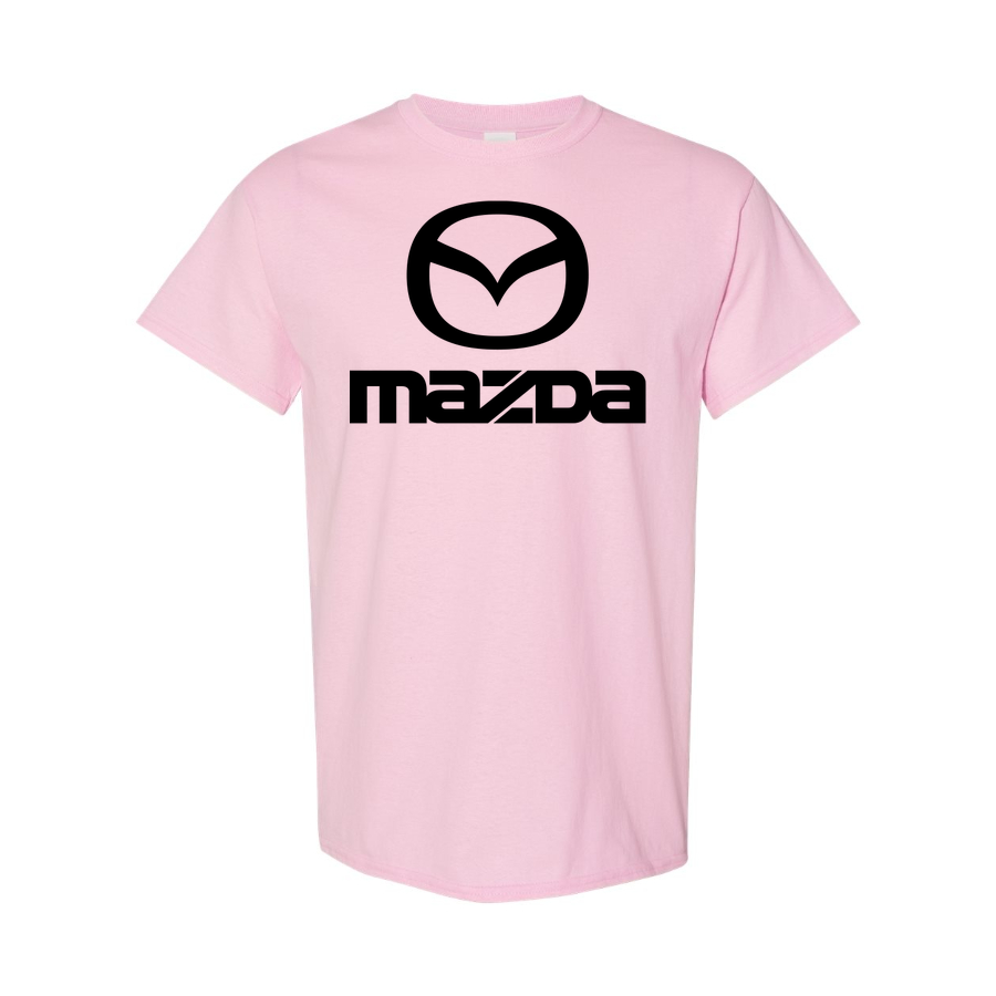 Youth Kids Mazda Car Cotton T-Shirt | Color: Pink | Main