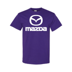 Youth Kids Mazda Car Cotton T-Shirt | Color: Purple | Main