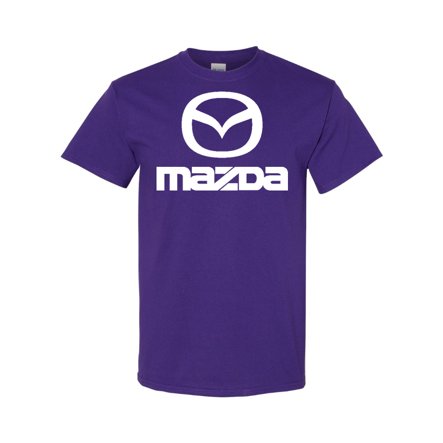 Youth Kids Mazda Car Cotton T-Shirt | Color: Purple | Main