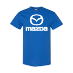 Youth Kids Mazda Car Cotton T-Shirt | Color: Royal Blue | Main