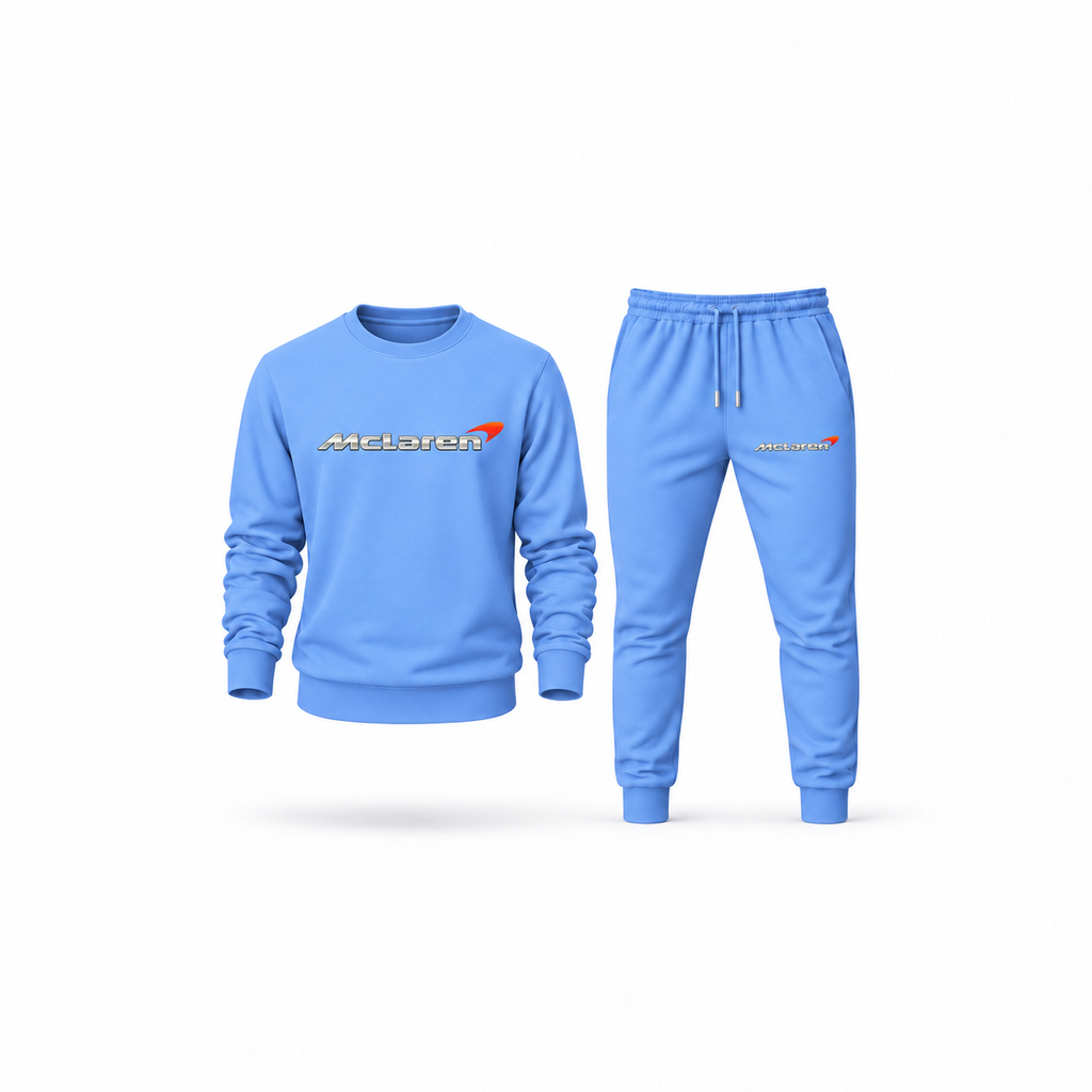 Men's McLaren Sweatshirt Joggers Set | Color: Carolina Blue | Main