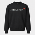 Men’s McLaren Car Crewneck Sweatshirt | Color: Black | Front