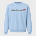 Men’s McLaren Car Crewneck Sweatshirt | Color: Sky Blue | Front