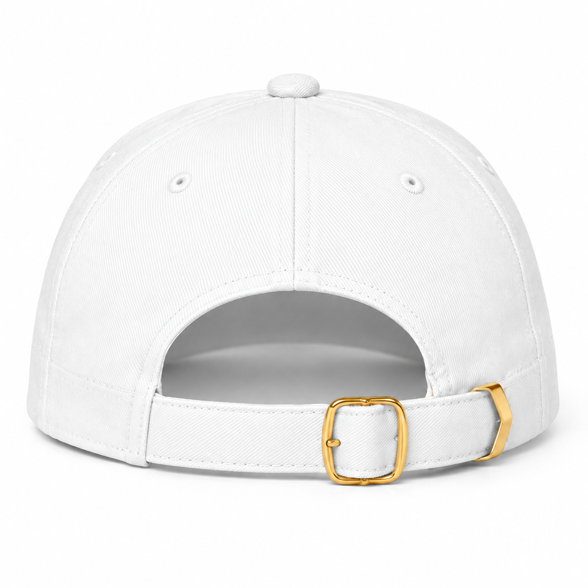 McLaren Car Dad Baseball Cap Hat | Color: White | Plain back