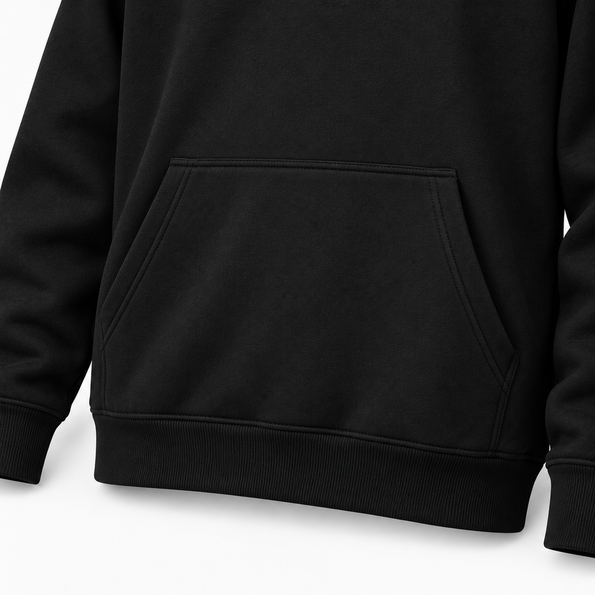 Men’s McLaren Car Pullover Hoodie | Color: Black | Pocket cuff and hem detail