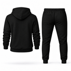 Men’s McLaren Car Hoodie Joggers Set | Color: Black | Plain back