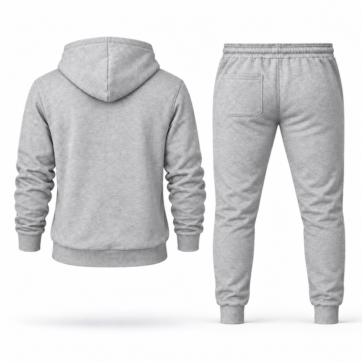 Men’s McLaren Car Hoodie Joggers Set | Color: Grey | Plain back