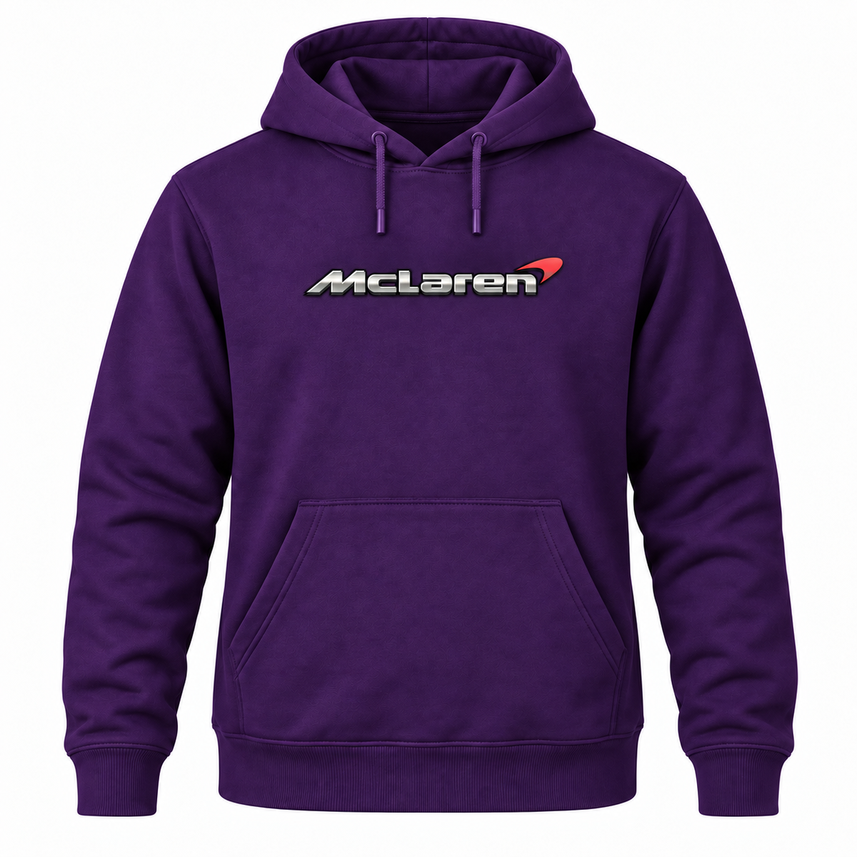 Men’s McLaren Car Pullover Hoodie | Color: Purple | Front