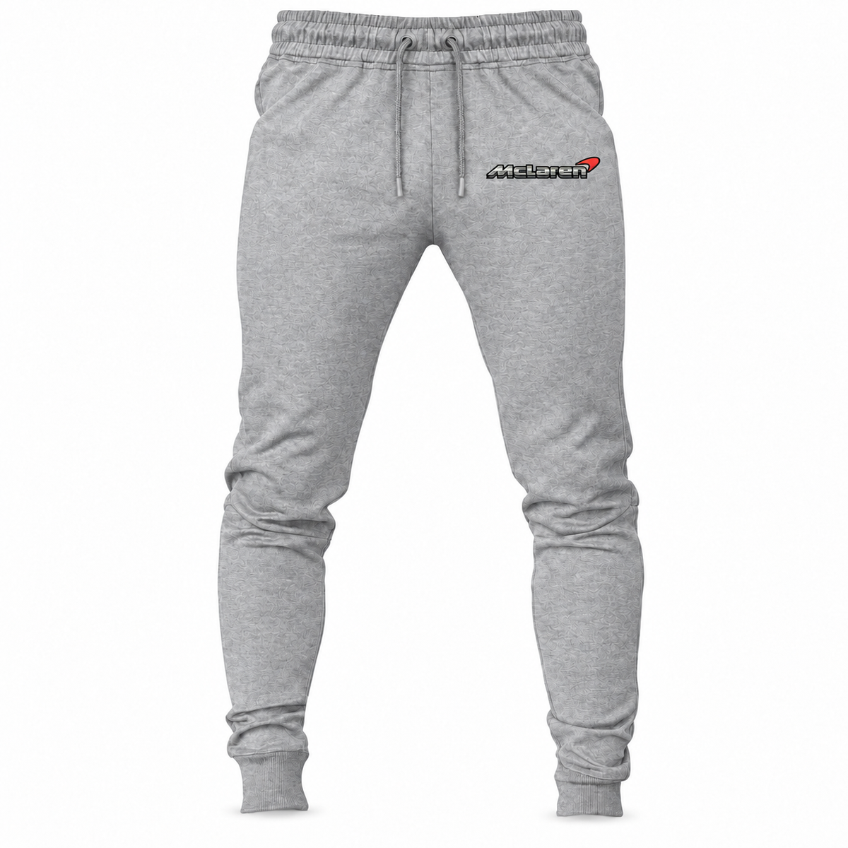 Men’s McLaren Car Joggers Sweatpants | Color: Grey | Front