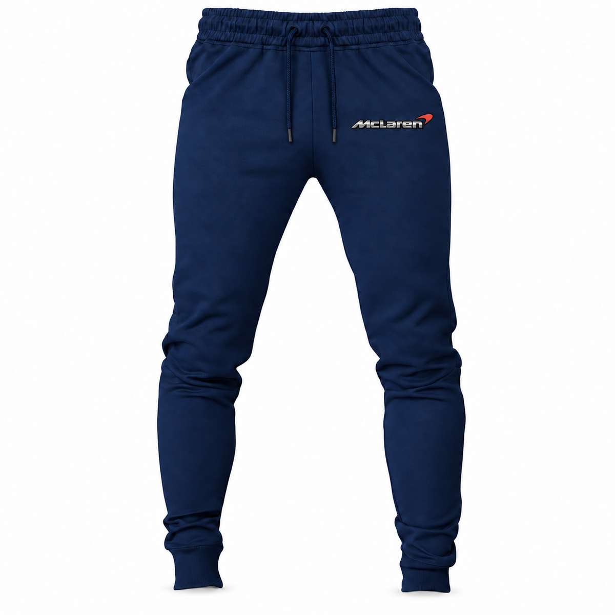 Men’s McLaren Car Joggers Sweatpants | Color: Navy | Front
