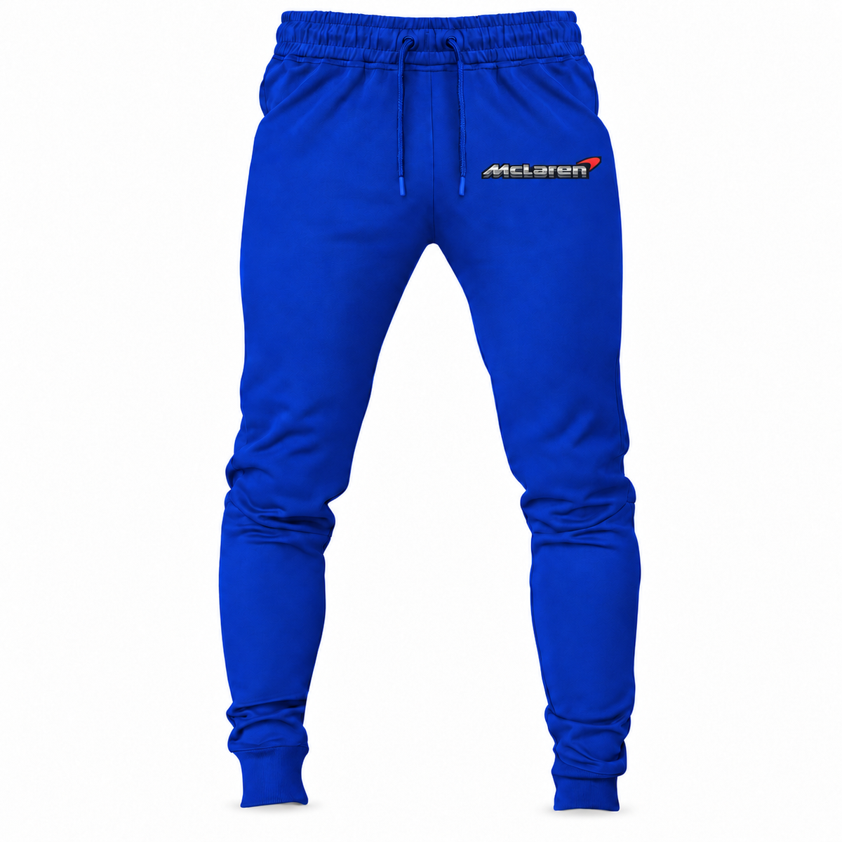 Men’s McLaren Car Joggers Sweatpants | Color: Royal Blue | Front