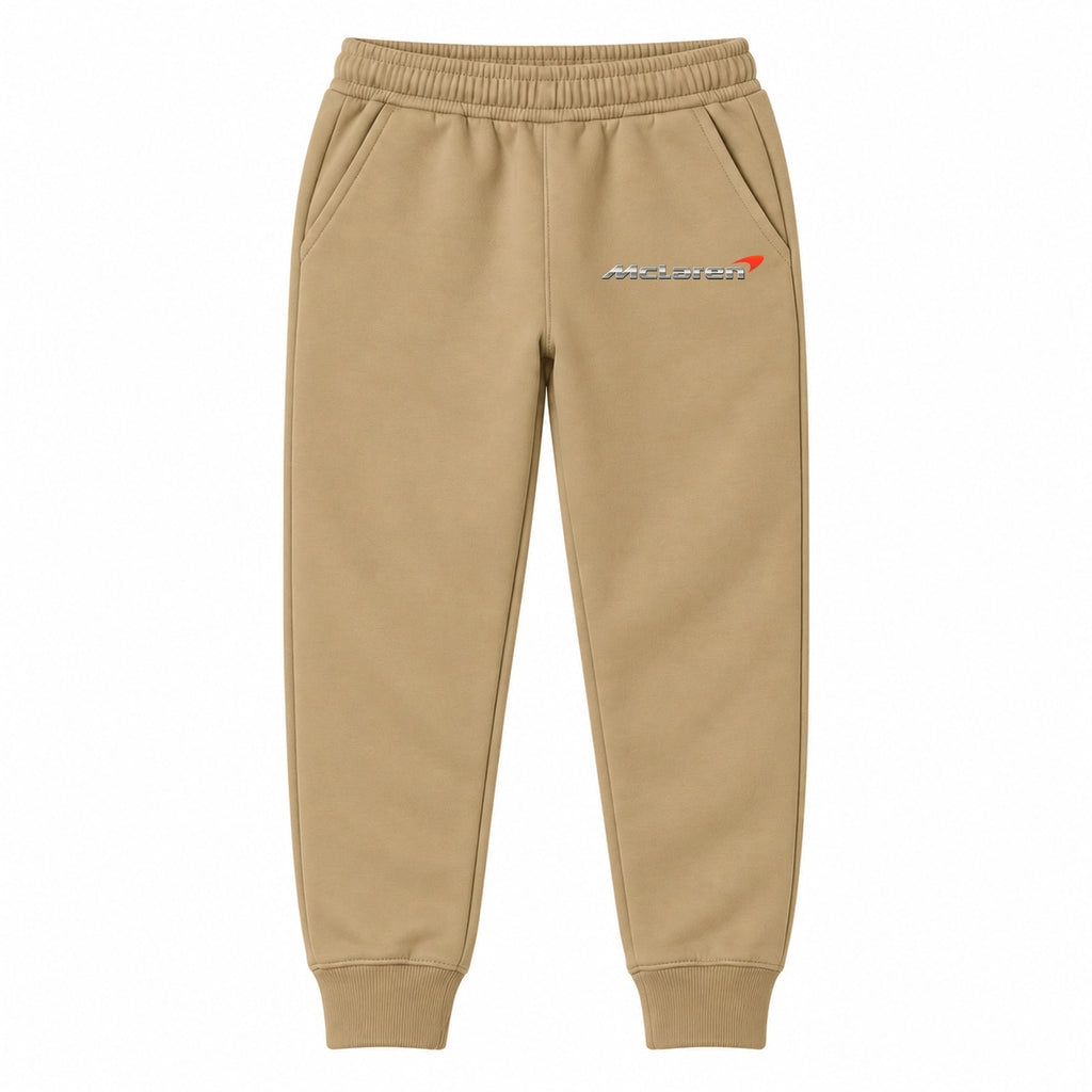 McLaren youth jogger sweatpants in Khaki, Youth Large ages 10–12