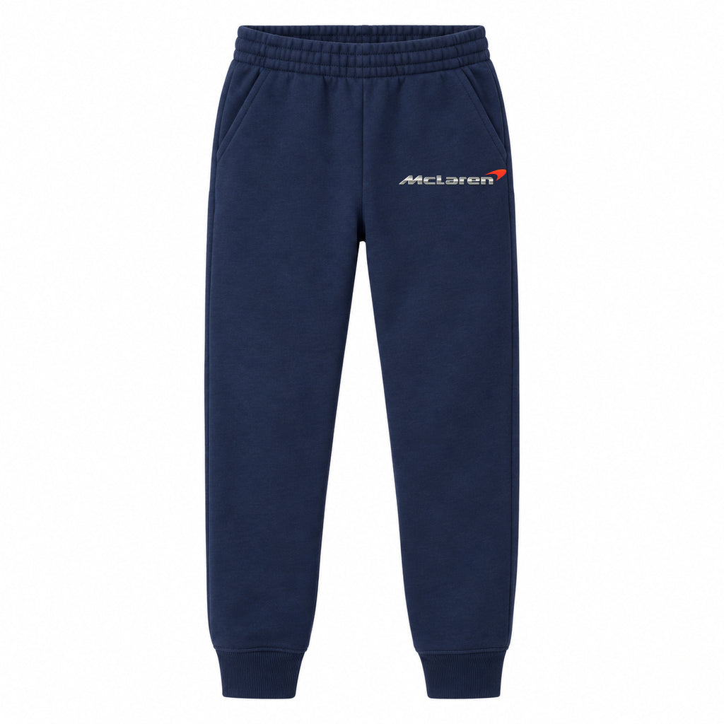 McLaren youth jogger sweatpants in Navy Blue, Youth Large ages 10–12