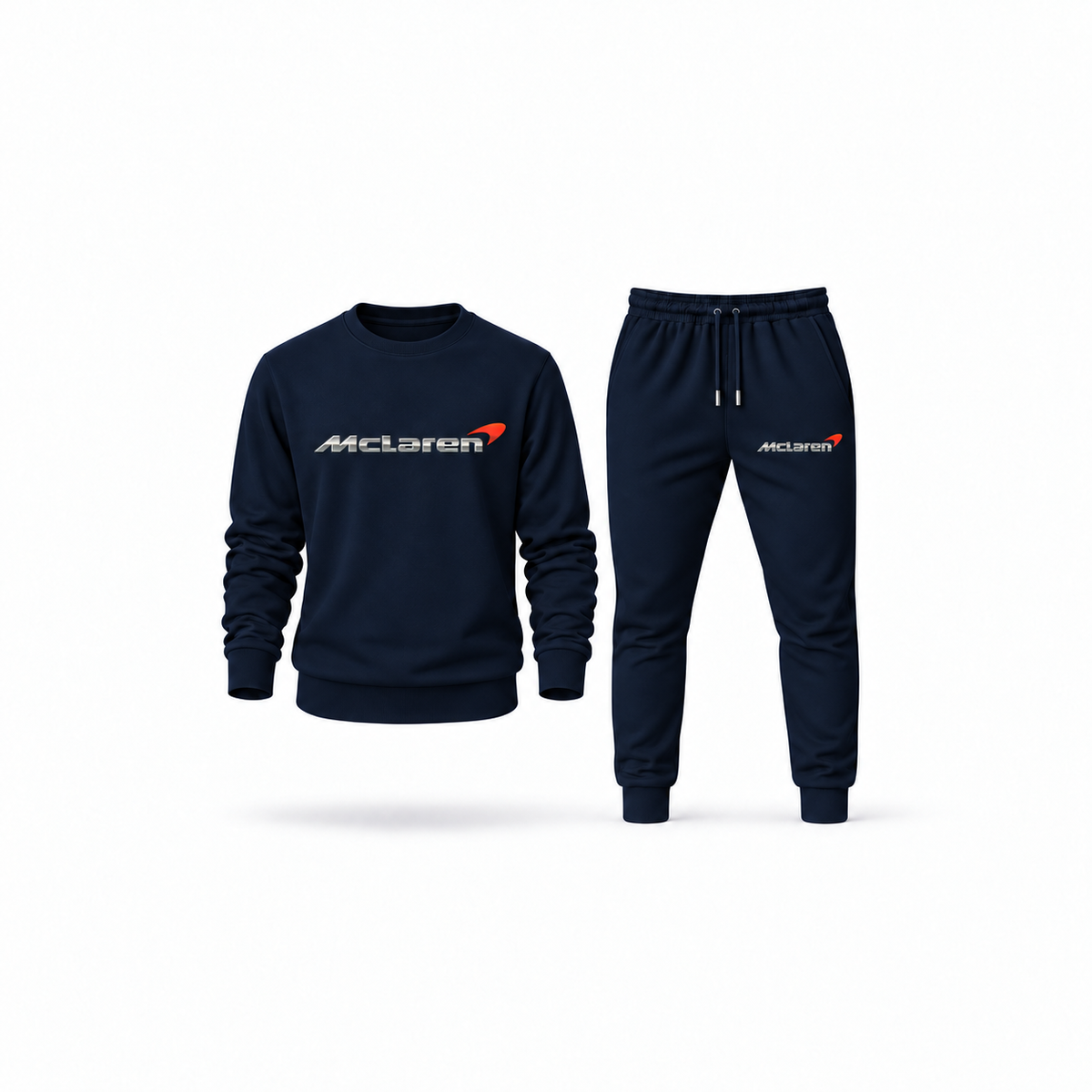 Men's McLaren Sweatshirt Joggers Set | Color: Navy | Main