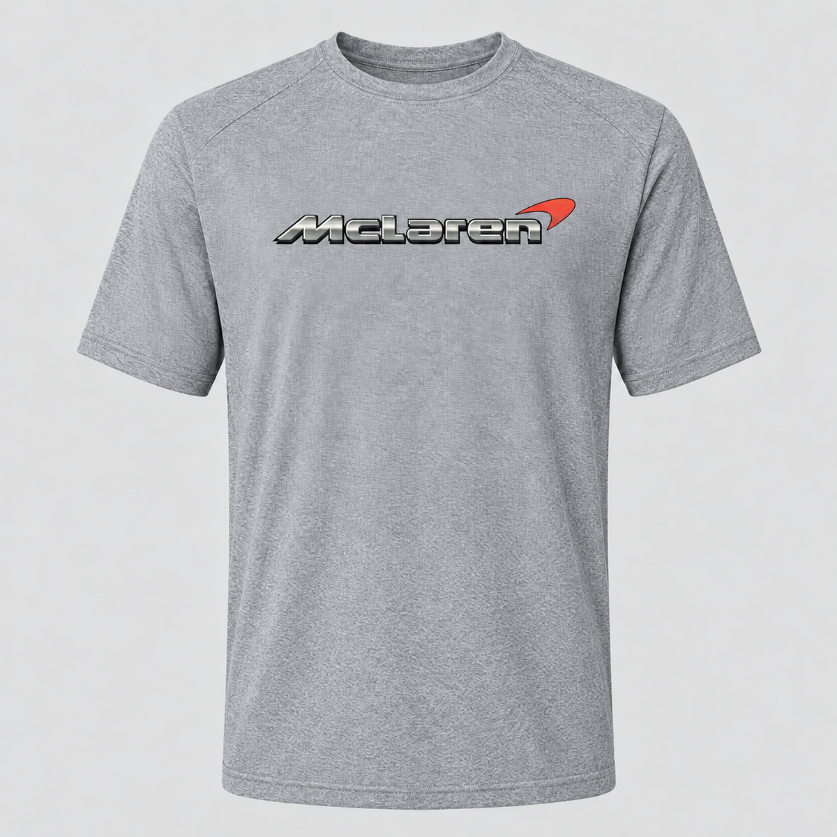 McLaren polyester T-shirt — Grey — original logo