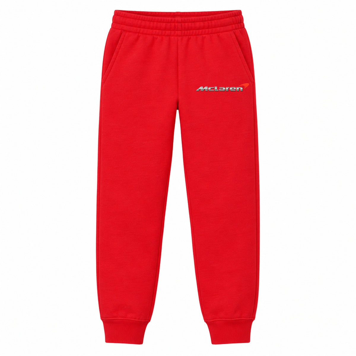 McLaren youth jogger sweatpants in Red, Youth Large ages 10–12