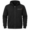 Men’s McLaren Car Zipper Hoodie | Color: Black | Front