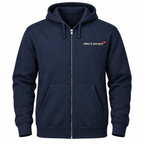 Men’s McLaren Car Zipper Hoodie | Color: Navy | Front