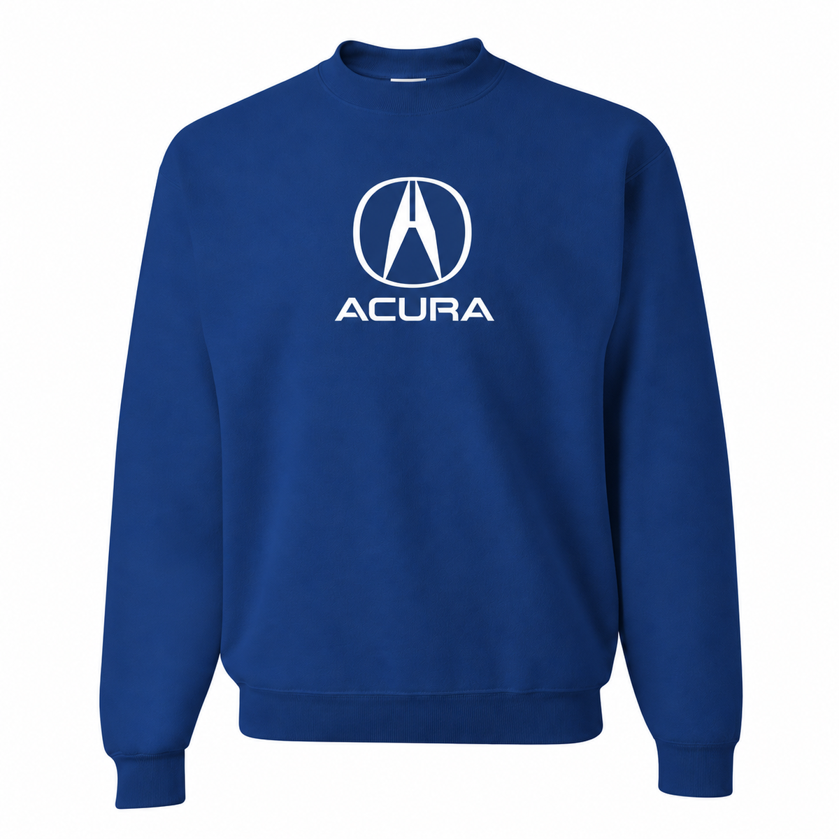 Men’s Acura Car Crewneck Sweatshirt | Color: Blue | Front