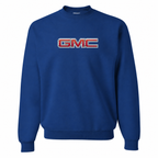 Men’s GMC Car Crewneck Sweatshirt | Color: Blue | Front