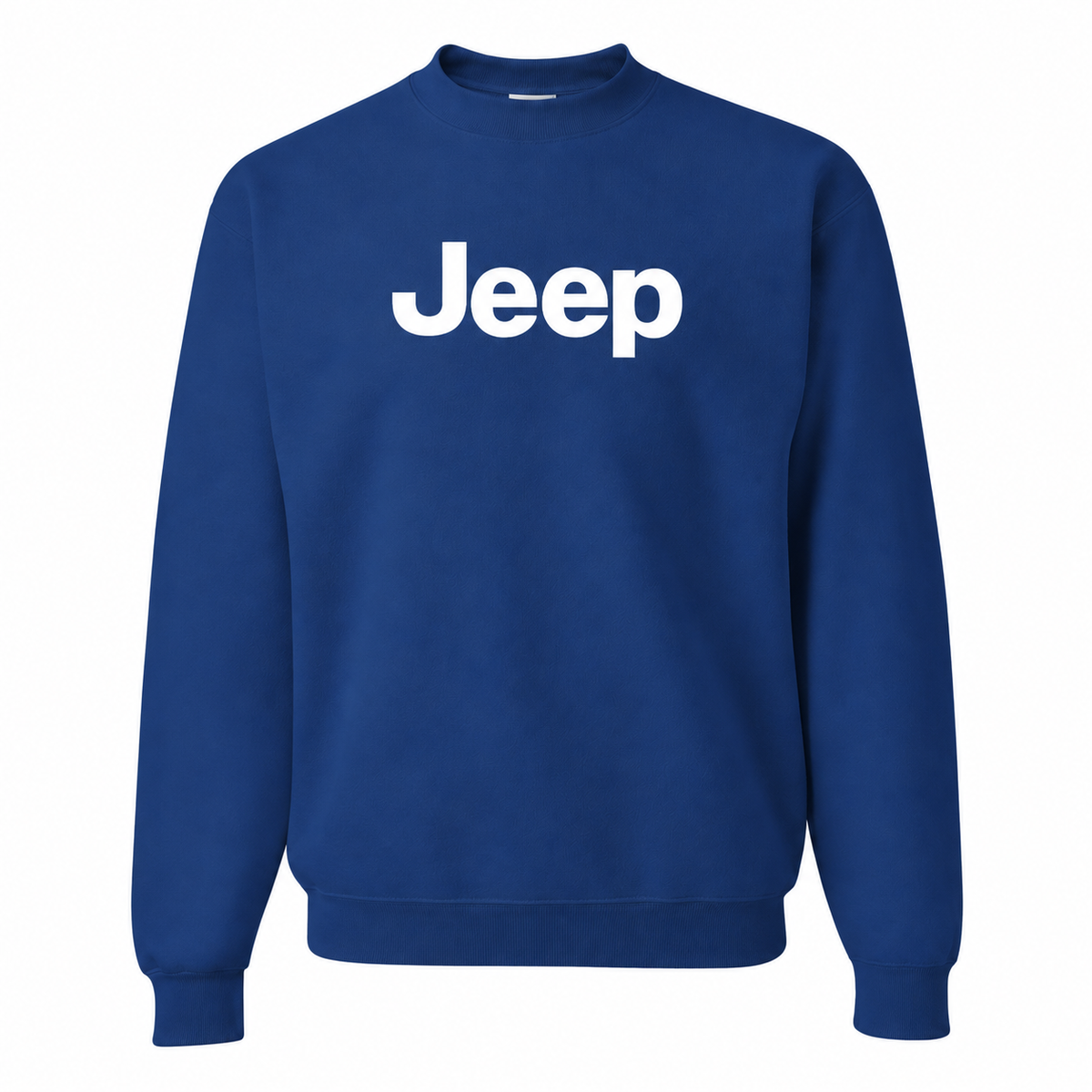 Men’s Jeep Car Crewneck Sweatshirt | Color: Blue | Front