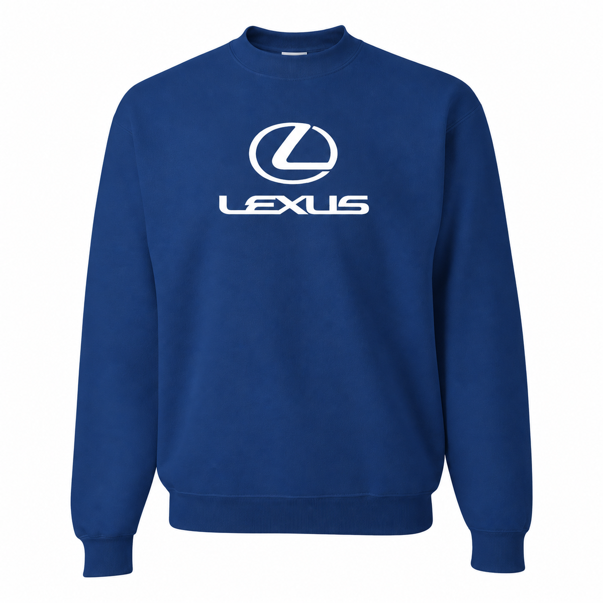 Men’s Lexus Car Crewneck Sweatshirt | Color: Blue | Front