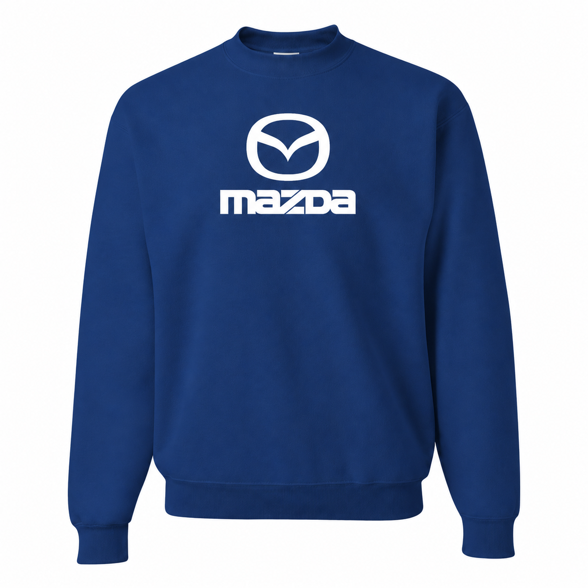 Men’s Mazda Car Crewneck Sweatshirt | Color: Blue | Front