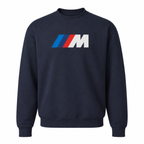 Men’s BMW M Car Crewneck Sweatshirt | Color: Navy | Front