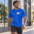Men's - BMW M - Polyester T-Shirt | Color: Blue | Image 1 | Urban Walk