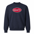 Men’s Bugatti Car Crewneck Sweatshirt | Color: Navy | Front