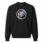 Men’s Buick Car Crewneck Sweatshirt | Color: Black | Front