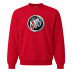 Men’s Buick Car Crewneck Sweatshirt | Color: Red | Front