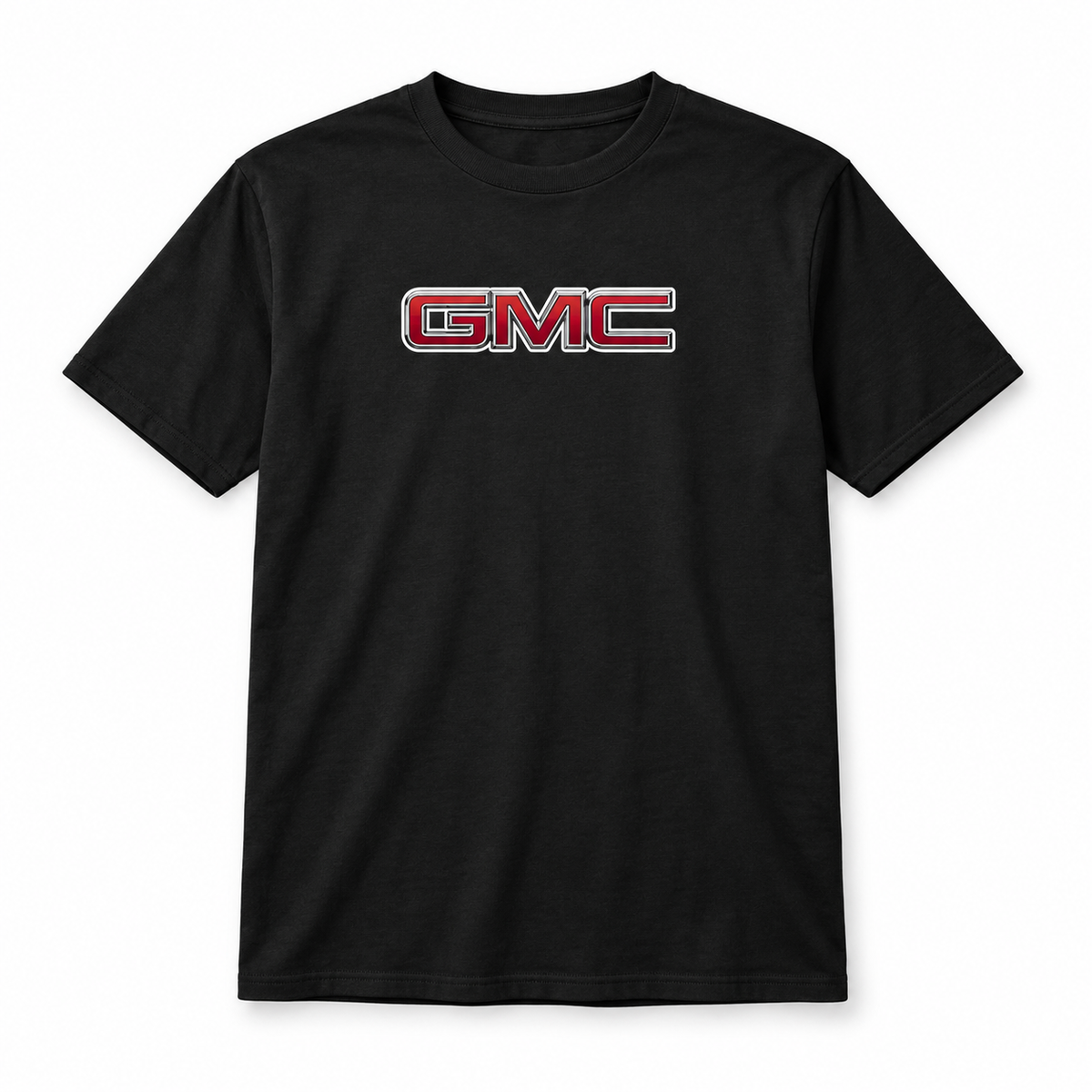 Men’s GMC Car Cotton T-Shirt | Color: Black | Image 1