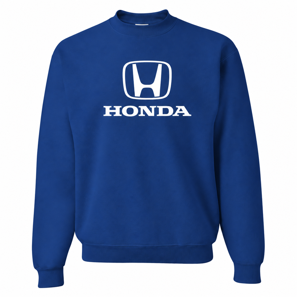 Men’s Honda Car Crewneck Sweatshirt | Color: Blue | Front