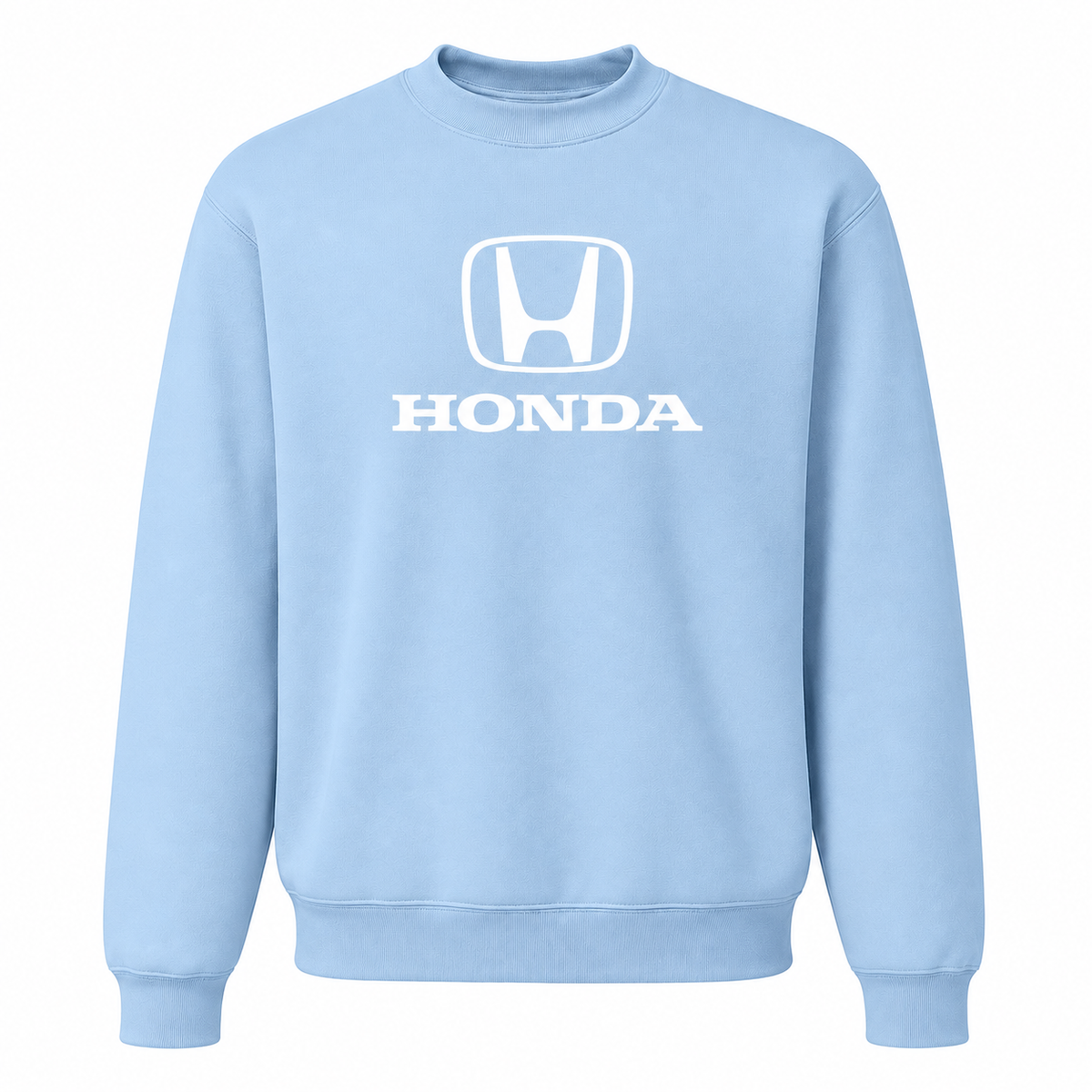 Men’s Honda Car Crewneck Sweatshirt | Color: Sky Blue | Front