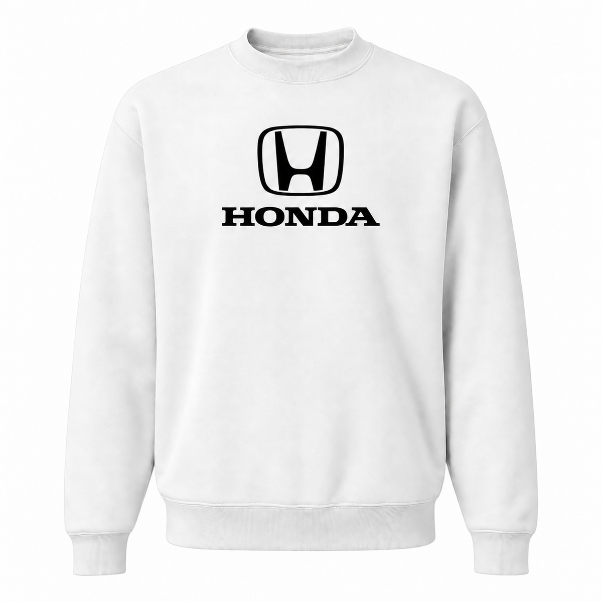 Men’s Honda Car Crewneck Sweatshirt | Color: White | Front