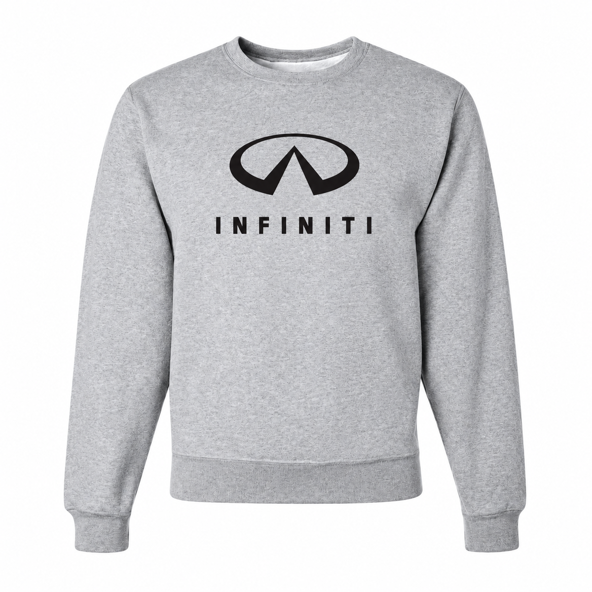 Men’s Infiniti Luxury Car Crewneck Sweatshirt | Color: Gray | Front